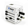 thumbnail image 1 of Universal Travel Adapter OREI All in One International Power Adapter with 2.4A Dual USB, European Adapter Travel Power Adapter Wall Charger for UK, EU, AU, Asia Covers 150+ Countries, 1 of 6