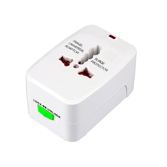 Universal Travel Adapter Plug Converter, Multi-Function Charger for UK, US, EU, AU Plugs, Compact and Portable, International Travel Plug for Electronics and Appliances