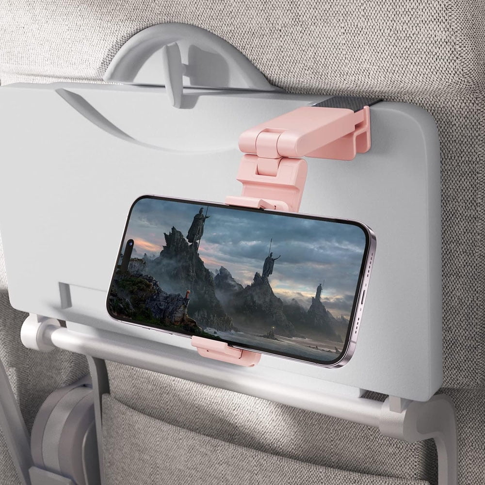 Universal Travel Airplane Phone Stand Airplane in Flight Phone Mount with 360 Degree Rotation