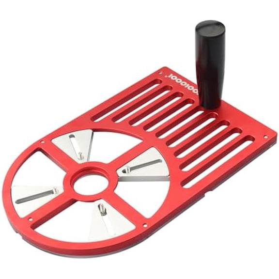 Universal Trim Router Base Plate Router Accessories Aluminum Alloy Clear Acrylic Sub Base Fits for DeWalt, Makita, Festool, Milwaukee Router etc$$Tools & Hardware Other