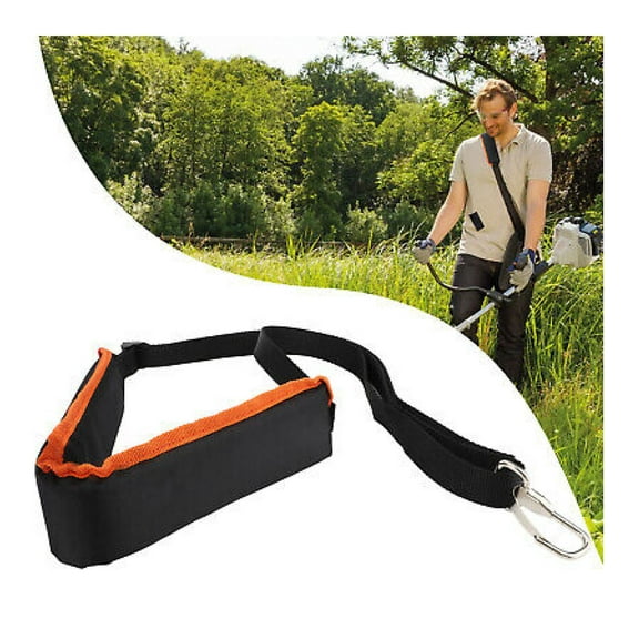 Universal Trimmer Shoulder StrapAdjustable Harness Belt for Weed Eater & Grass Edger - Heavy Duty & Comfortable (70 lbs Capacity)