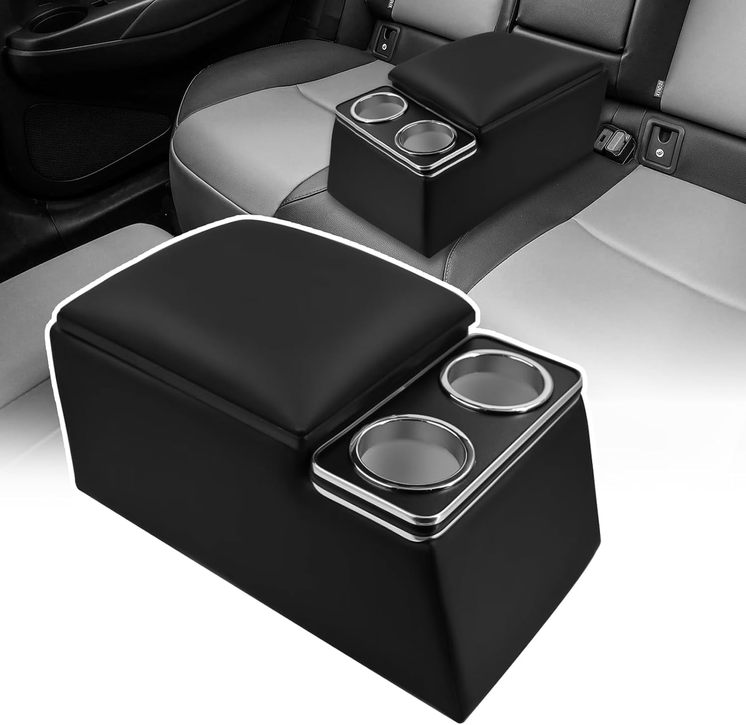 Yuecoom Bench Seat Cup Holder For Chevy Colorado & GMC Canyon 2004-2012 - Dual Cup Insert OEM 89039574 - View #6