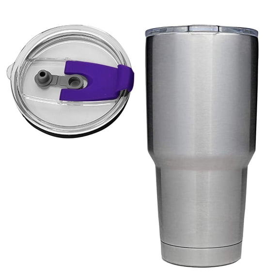 Universal Tumbler Replacement Lids Spill Proof Straw Friendly Lid Cover