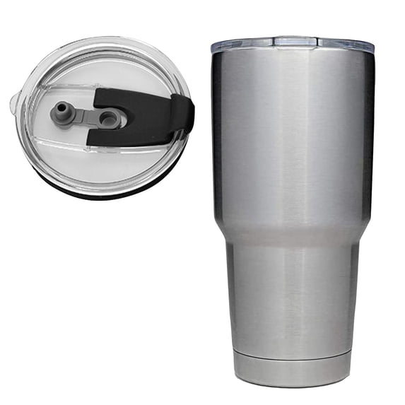 Universal Tumbler Replacement Lids Spill Proof Straw Friendly Lid Cover