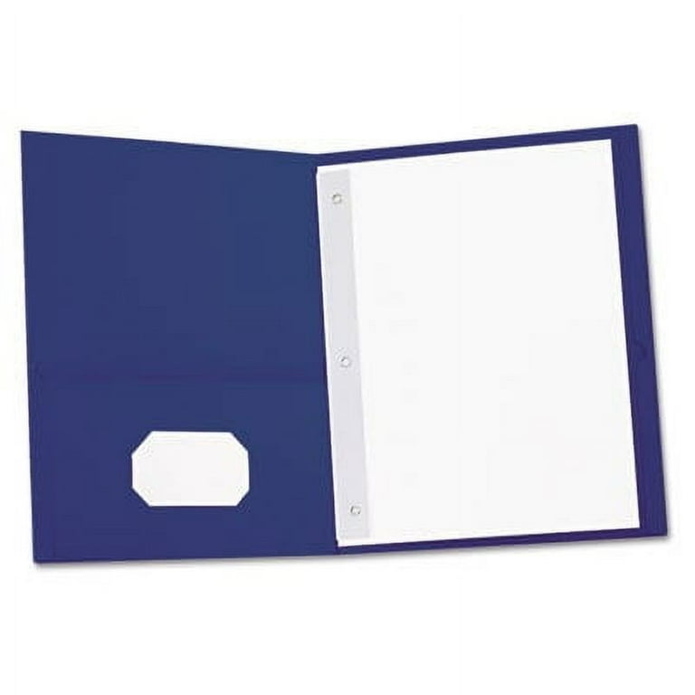 Two-Pocket Portfolios with Tang Fasteners, 0.5 Two-Pocket Portfolios with Tang Fasteners, 0.5