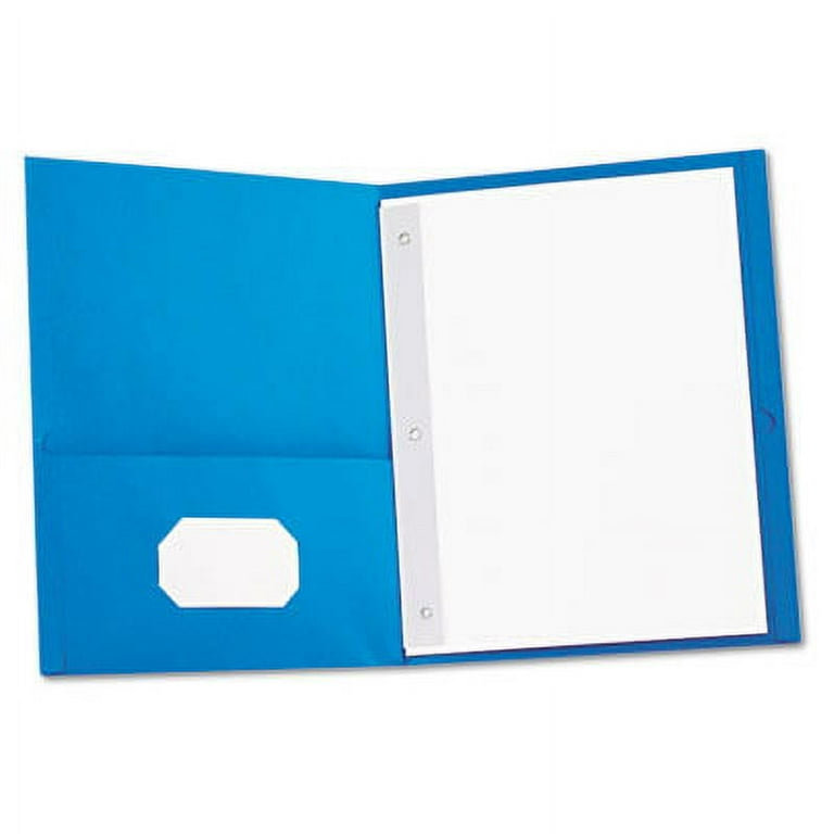 Two-Pocket Portfolios with Tang Fasteners, 0.5 Two-Pocket Portfolios with Tang Fasteners, 0.5