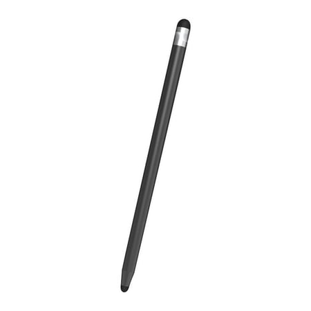 Universal Two-end Rubber Nibs Capacitive Stylus Pen with Magnetic Cap