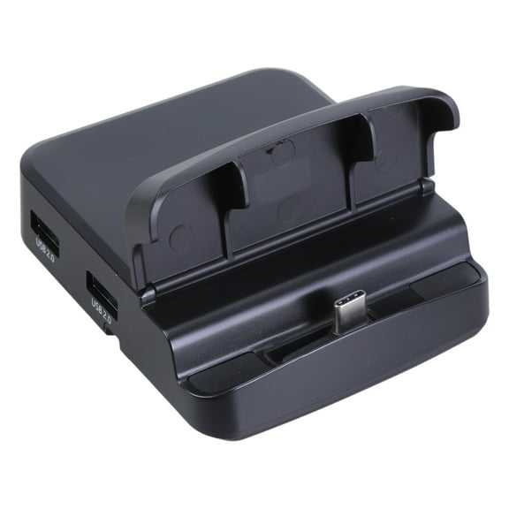 Universal Type-C HUB Dockstation Portable Phone Stand USB Port TF/SD Card Reader