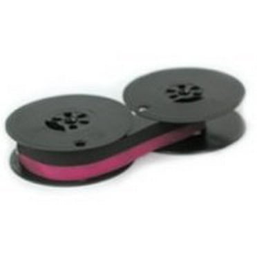 Universal Typewriter Ribbon - 1/2 Inch Black & Red Ink Twin Spool | Fresh Made In USA For Vintage Typewriters