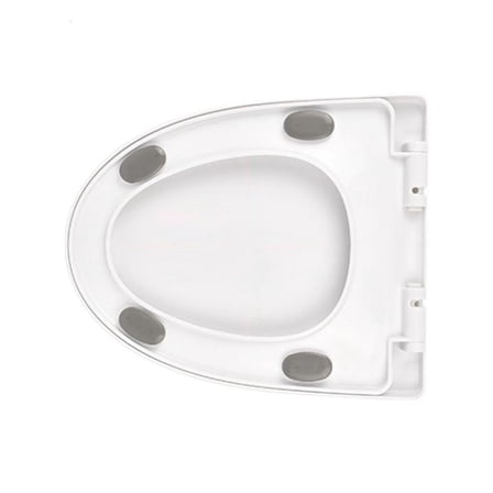 Universal U Shape Toilet Seat Cover Thickened Large Foot Pad set Quiet Close