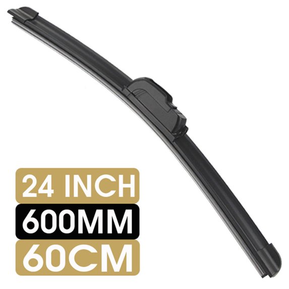 Universal U-type Soft Frameless Bracketless Rubber Car Windshield Wiper Blade 14 16 17 18 19 20 21 22 24 26 inch Optional