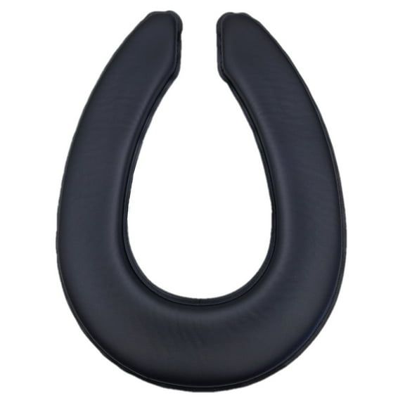 Universal ULTRAGEL RELIEVE Toilet Commode Gel Seat Cushion for Elderly, Handicapped or Disabled. Elongated Oval Open Front 19Lx15W Heavy Duty @ 0.70 thick