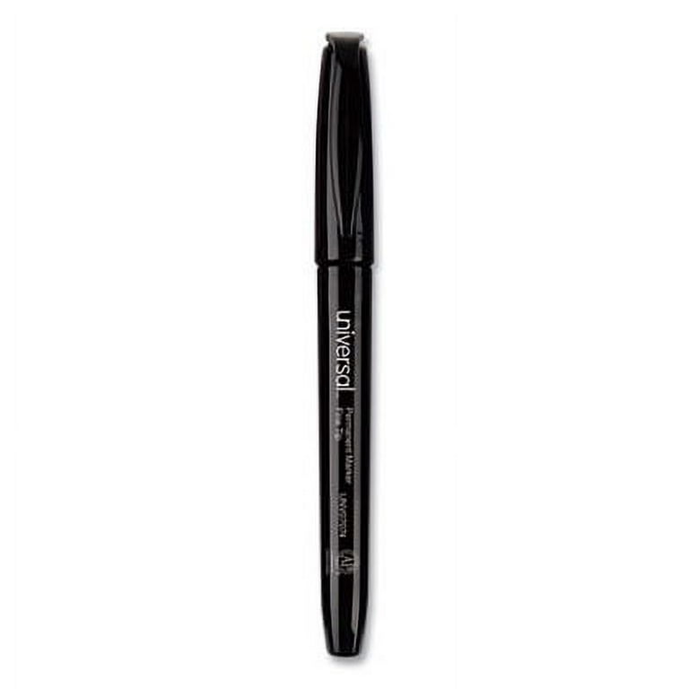 Pen-Style Permanent Marker Value Pack, Fine Bullet Tip, Black, 60/Pack Pen-Style Permanent Marker Value Pack, Fine Bullet Tip, Black, 60/Pack