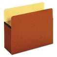 thumbnail image 1 of Universal UNV15262 Redrope Expanding File Pockets, 5.25" Expansion, Letter Size, Redrope, 10/Box, 1 of 1