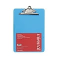 thumbnail image 1 of Universal UNV40307 1.25 in. Clip Capacity 8.5 in. x 11 in. Plastic Clipboard with High Capacity Clip - Translucent Blue, 1 of 6
