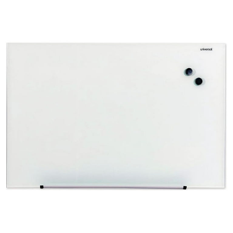 VUSIGN Magnetic Whiteboard Dry Erase Board, 36 X 24 Inches, Wall Mounted White  Board with Pen Tray, Silver Aluminium Frame 