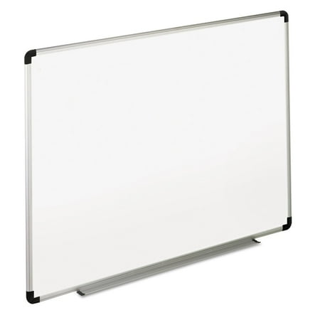 Universal UNV43724 48 in. x 36 in. Modern Melamine Dry Erase Board with Aluminum Frame - White Surface