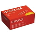 thumbnail image 1 of Universal UNV72220BX Smooth Paper Clips, Silver - 100 per Box, 1 of 1