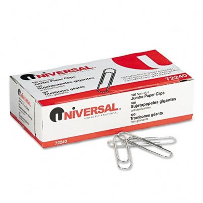 Universal UNV72240 Universal Nonskid Paper Clips - Walmart.com