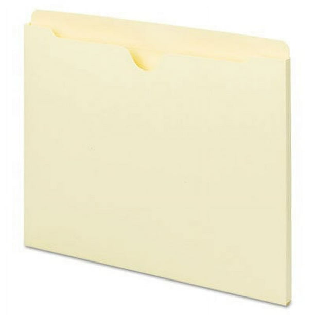 Deluxe Manila File Jackets with Reinforced Tabs, Straight Tab, Letter Size, Manila, 100/Box Deluxe Manila File Jackets with Reinforced Tabs, Straight Tab, Letter Size, Manila, 100/Box
