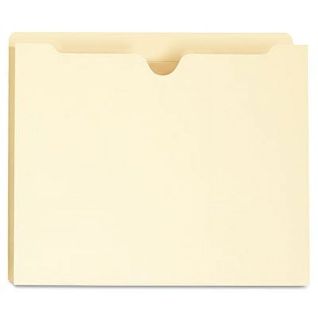 Universal UNV73500 Deluxe Manila File Jackets with Reinforced Tabs