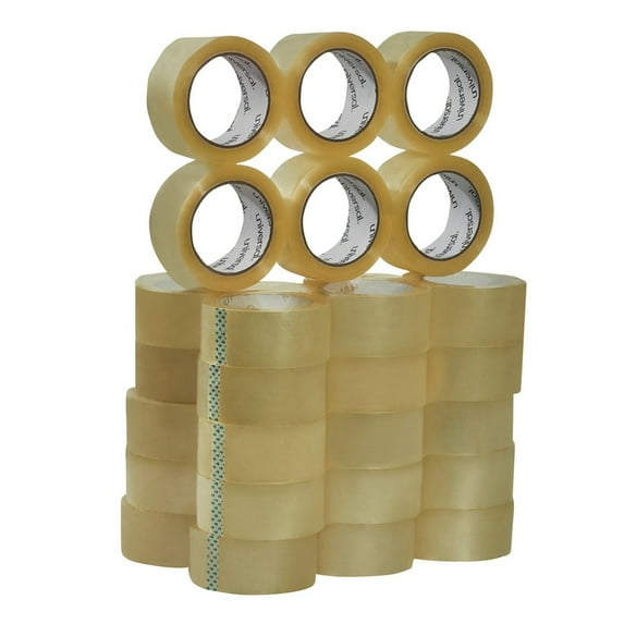 Universal UNV99000 3 in. Core 1.88 in. x 54.6 yds. Heavy-Duty Box Sealing Tape - Clear (36/Carton)