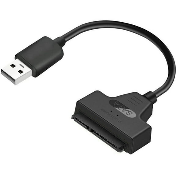 Universal USB 20 Hub Adapter with 22-Pin Connector for Easy Drive Connectivity and Extended Length