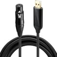 thumbnail image 1 of Universal USB Auditory Adapter Cord For Microphones Digital Instrument And PC Input, 1 of 7