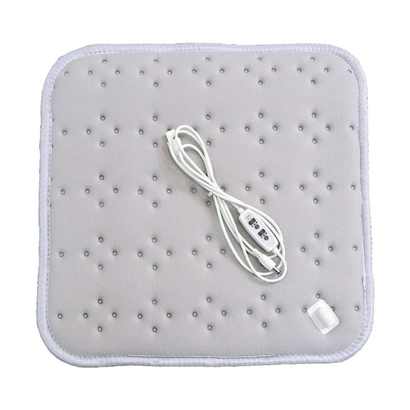 Universal USB Powered Heated Seat Cushion Pad with Breathable Comfort for Enhanced Driving and Use