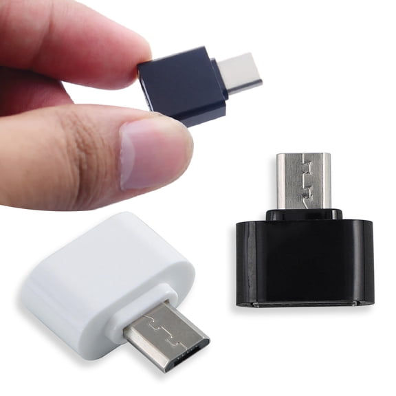 Universal USB to OTG Adapter Compact 20 Data Transfer Connector for Smartphones and Portable Devices