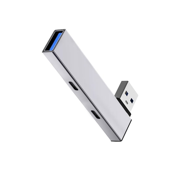 Universal USB3.0 Hub USB to 2Type C and USB Extension Adapter for All Devices