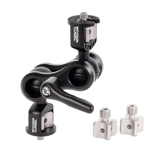 Wooden Camera Universal Ultra Arm Mini Monitor Mount with Combo 1/4-20 & 3/8-16 Screw Knob