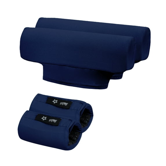 CAVENDY Underarm Crutch Pads & Hand Grip Covers, 4-Piece Set, Non-Slip, Washable, Universal Fit