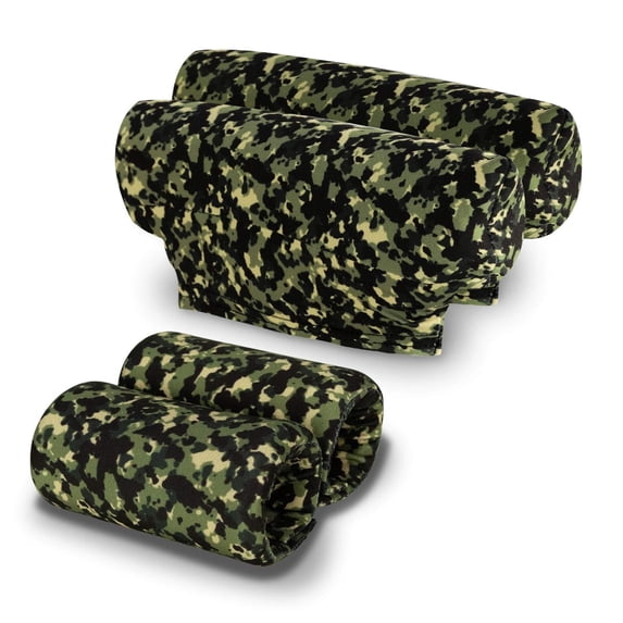 CAVENDY Underarm Crutch Pads & Hand Grip Covers, 4-Piece Set, Non-Slip, Washable, Universal Fit