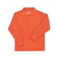 thumbnail image 1 of Universal Unisex L/S Pique Polo (Sizes 4 - 7) (Little Girls), 1 of 2