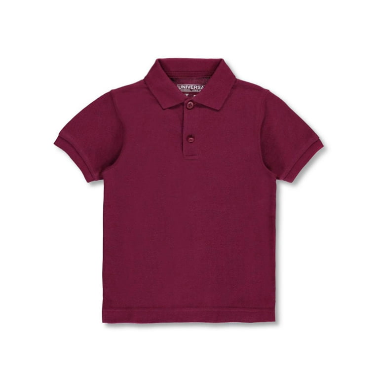 Maroon polo shop shirt for girls