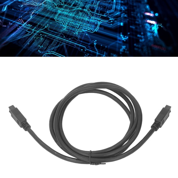 Universal Universal IEEE1394 Firewire DV Cable, Professional 9 Pin To 9 Pin Firewire DV Cable for Camcorder for Printer