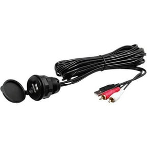 Universal Usb & 3.5 Mm Auxiliary Interface Mount And Cable