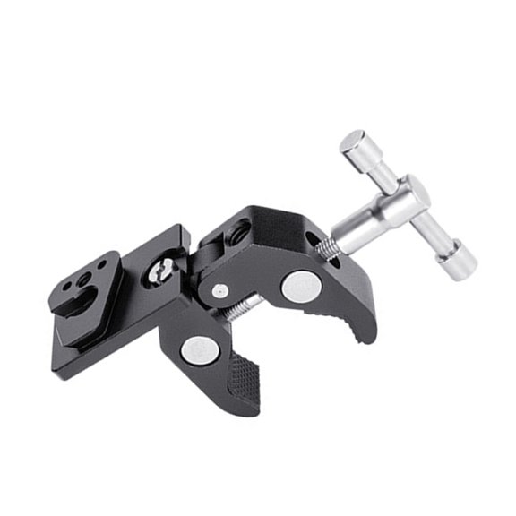 Universal V Jaw Nonslip Workbench Clamp Clip With Rotating Handle For Irregular Shaped Objects Stability