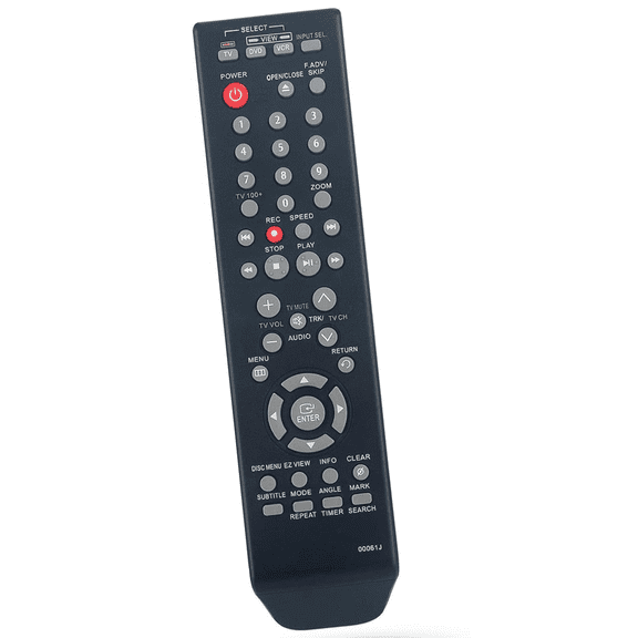 Universal VCR/DVD Player Remote Control, Compatible with Samsung DVD-VR375 DVD-V9800 Series, Replacement Wireless Remote