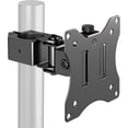 thumbnail image 1 of Universal VESA Pole Mount for 17”- 32” Screens,Holds to 22Lbs, Adjustable Monitor Mount with 75x75/100x100 VESA Plate, Tilt/Swivel/Rotation,Fits 1.38-Inch Diameter Pole,Black, 1 of 5