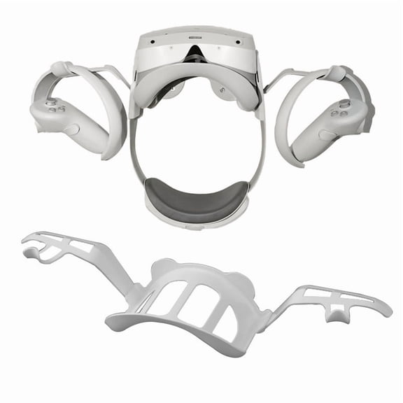 Universal VR Wall Mount Storage Stand for Oculus Quest 2 & PS VR Controllers - Space-Saving Headset & Controller Holder, Easy Installation, Anti-Slip Design | VR Accessories