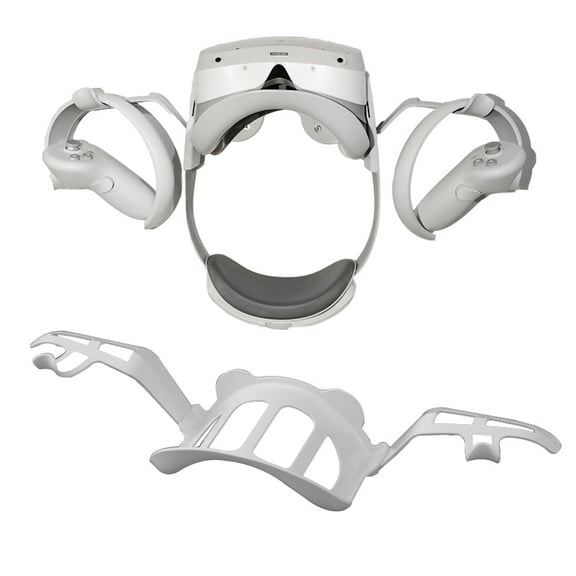 Universal VR Wall Mount Storage Stand for Oculus Quest 2 & PS VR Controllers - Space-Saving Headset & Controller Holder, Easy Installation, Anti-Slip Design | VR Accessories