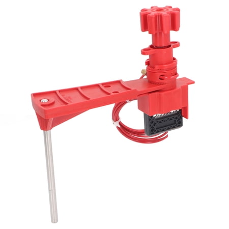 Universal Valve Lockout Device Heavy Duty Butterfly Valve Lever Handle Safety LOTO Tool (12.2 x 7.09 x 2.76 inches / 31 x 18 x 7 cm)