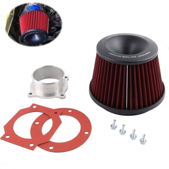 Universal Vehicle Intake Air Filter, Tourist Funnel, Retrofit Parts, Cleaning Accessories, Protects Your APEXI Piston, 75mm