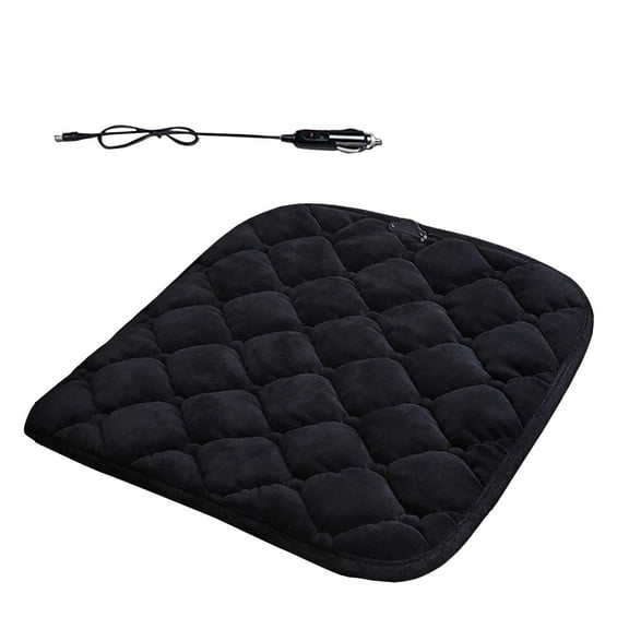 Universal Vehicle Quick Heating Seat Cushion Comfy Winter Warming Cover For All Cars Easy Install Technology