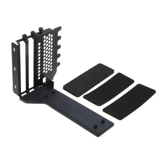 Universal Vertical GPU Holder Riser ATX Matx Case VGA Graphics Card Steering Bracket for 3090, 4090 Graphics Cards Black,Black