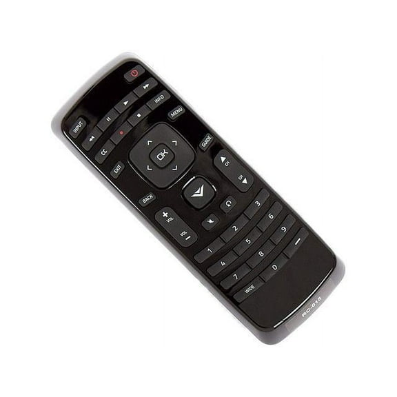 Universal Vizio XRT010 Smart Remote Control for Many Television Models - Programmable - 1 Year Warranty