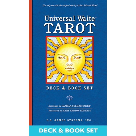 Universal Waite Tarot Deck and Book Set