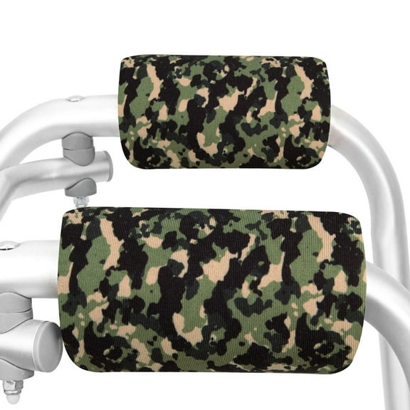 Universal Walker Padded Hand Grip (2 Pack) Covers Non Slip Cushion Memory Foam Core Padding